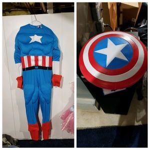 Adult captain america Halloween costume